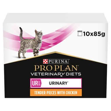 PRO PLAN® VETERINARY DIETS UR Urinary with Chicken Wet Cat Food Pouch