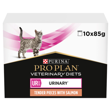 PRO PLAN® VETERINARY DIETS UR Urinary with Salmon Wet Cat Food Pouch