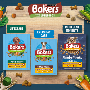 Bakers Superfood; Lifestage, Everyday care, Indulgent moments