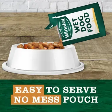 Easy to serve no mess pouch