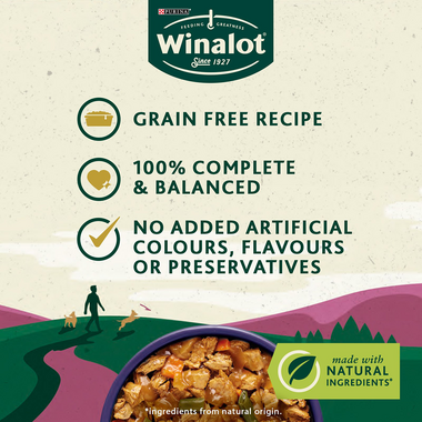 Winalot grain free recipe