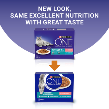 New look, same excellent nutrition with great taste