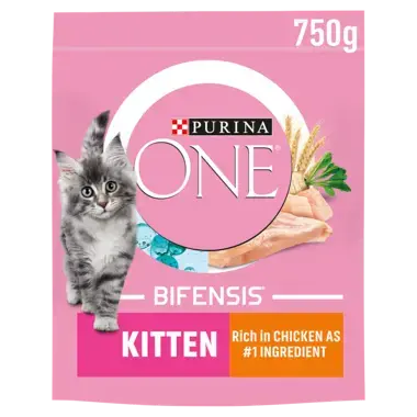 PURINA ONE® Kitten Chicken and Whole Grains Dry Cat Food