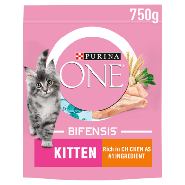 PURINA ONE® Kitten Chicken and Whole Grains Dry Cat Food