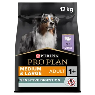 PRO PLAN® Medium and Large Grain Free Sensitive Digestion Turkey Dry Dog Food
