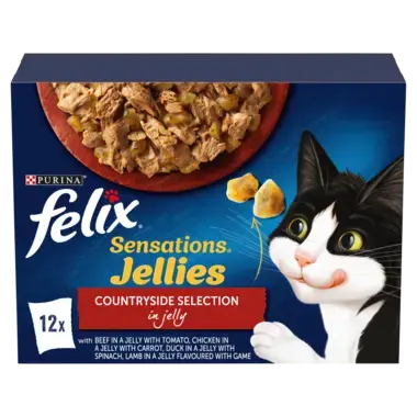 FELIX® Sensations Jellies Countryside Selection Wet Cat Food