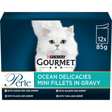 GOURMET® Perle Ocean Delicacies in Gravy Wet Cat Food