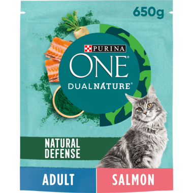 PURINA ONE® Dual Nature Salmon Dry Cat Food