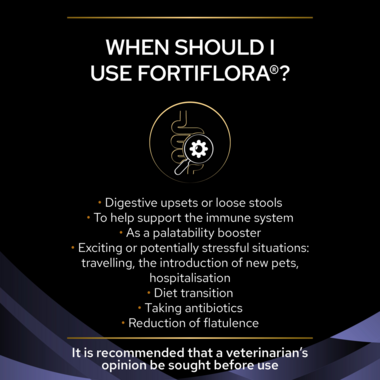 When should I use Fortiflora?