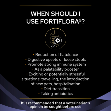 When should I use Fortiflora?
