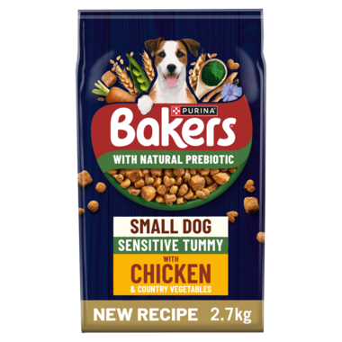 BAKERS® Small Dog Sensitive Tummy Chicken with Veg Dry Dog Food