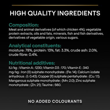 High quality ingredients