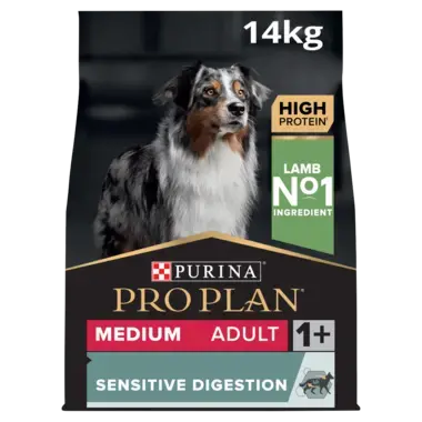 PRO PLAN Sensitive Digestion Medium Adult Dog Food Purina