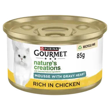 GOURMET® Nature's Creations Gravy Heart Chicken Wet Cat Food