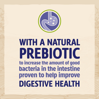 With a natural prebiotic
