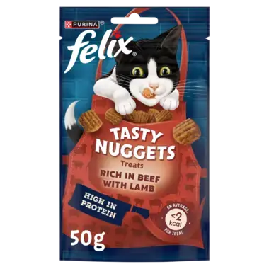 FELIX® Tasty Nuggets Beef and Lamb Cat Treats