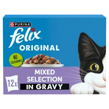 FELIX® Original Mixed Selection in Gravy Wet Cat Food