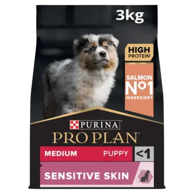 PRO PLAN Sensitive Skin Medium Puppy Food Purina