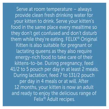 FELIX Original Kitten Fish Selection in Jelly Wet Cat Food Purina