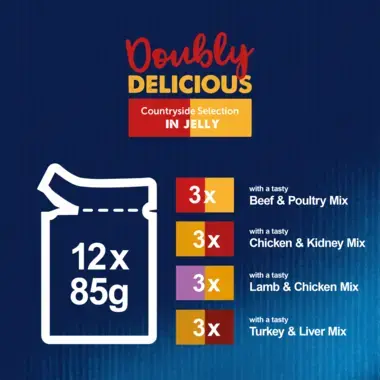 Doubly Delicious Countryside Selection 12 x 85g