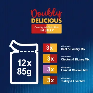 Doubly Delicious Countryside Selection 12 x 85g