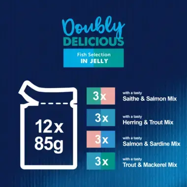 Doubly Delicious Fish Selection 12 x 85g
