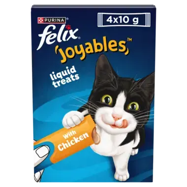Felix Joyables liquid treats with chicken