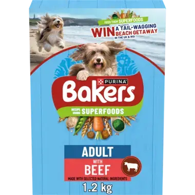 BAKERS® Beef with Vegetables Dry Dog Food