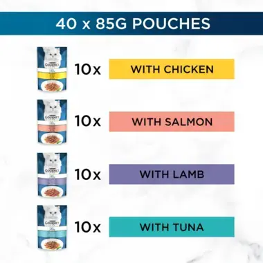 40 x 85g pouches
