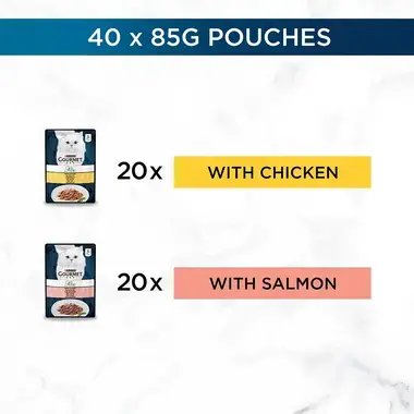 40 x 85g pouches