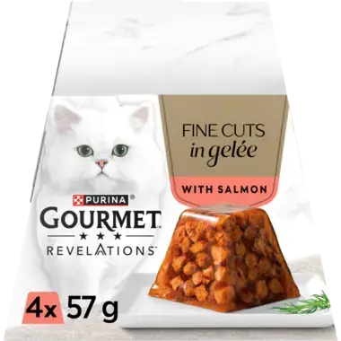 GOURMET® Revelations Gelée Salmon Wet Cat Food