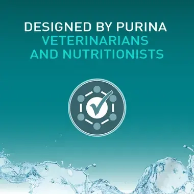 Designed by Purina veterinarians and nutritionists