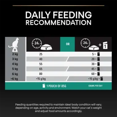 Daily feeding recommendation