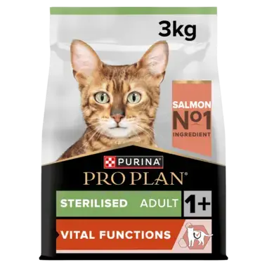 PRO PLAN® Vital Functions Sterilised Salmon Dry Cat Food