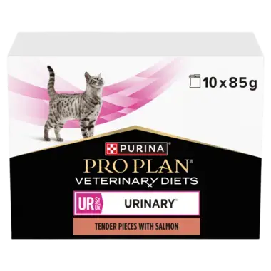 PRO PLAN® VETERINARY DIETS UR Urinary with Salmon Wet Cat Food Pouch
