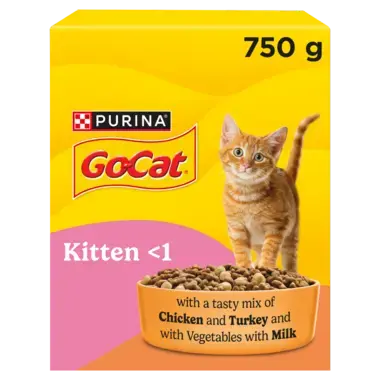 GO-CAT® Kitten Chicken, Turkey and Milk Dry Cat Food
