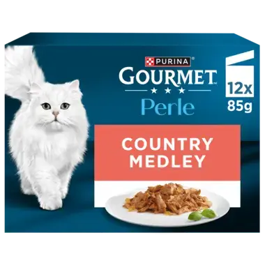 GOURMET® Perle Country Medley in Jelly Wet Cat Food