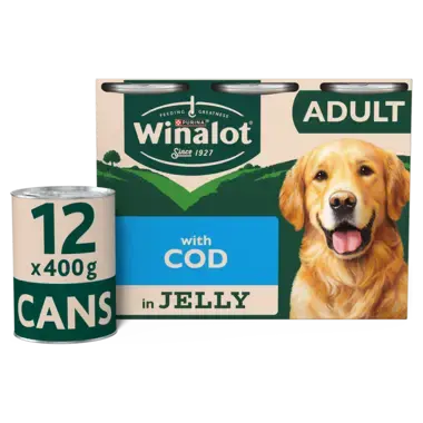 WINALOT® Cod in Jelly Wet Dog Food Cans