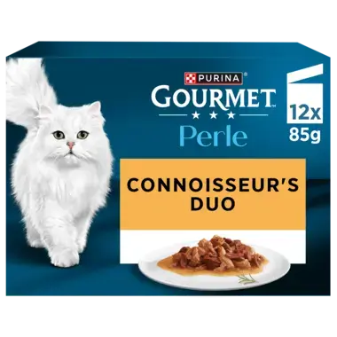 GOURMET® Perle Connoisseur's Duo in Gravy Wet Cat Food