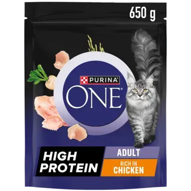 PURINA ONE® HIGH PROTEIN Chicken Dry Cat Food