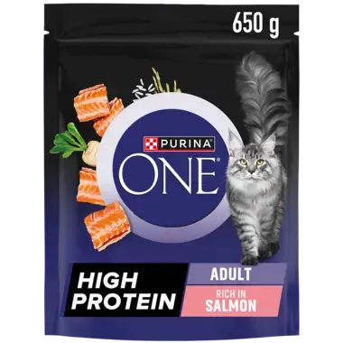 PURINA ONE® HIGH PROTEIN Salmon Dry Cat Food
