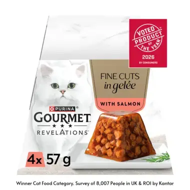 GOURMET® Revelations Gelée Salmon Wet Cat Food