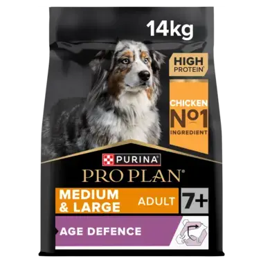 PRO PLAN® Medium and Large Adult 7+ Age Defence Chicken Dry Dog Food