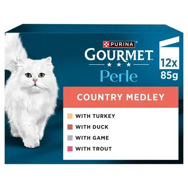 GOURMET® Perle Country Medley in Jelly Wet Cat Food