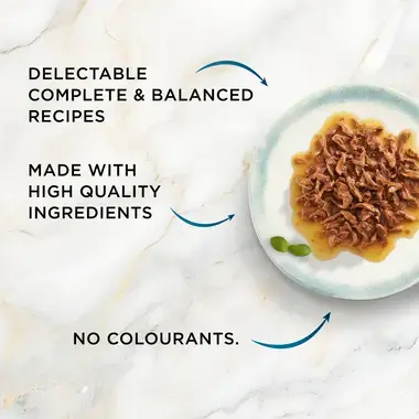 Delectable complete & balanced recipes made with high quality ingredients