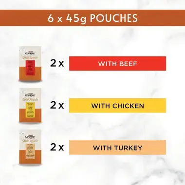 6 x 45g pouches