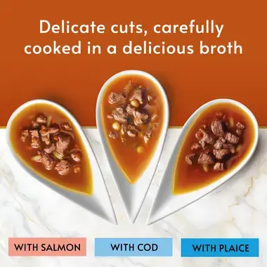 Delicate cuts, carefully cooked in a delicious broth