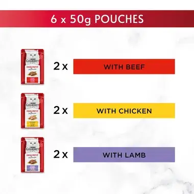 6 x 50g pouches