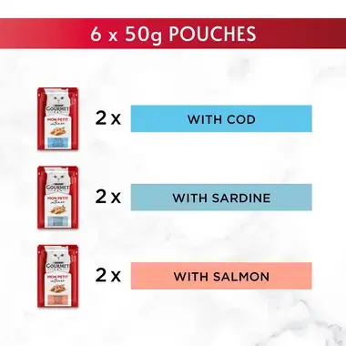 6 x 50g pouches