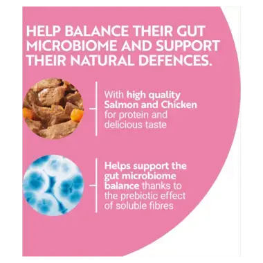 Help balance their gut microbiome and support their natural defences